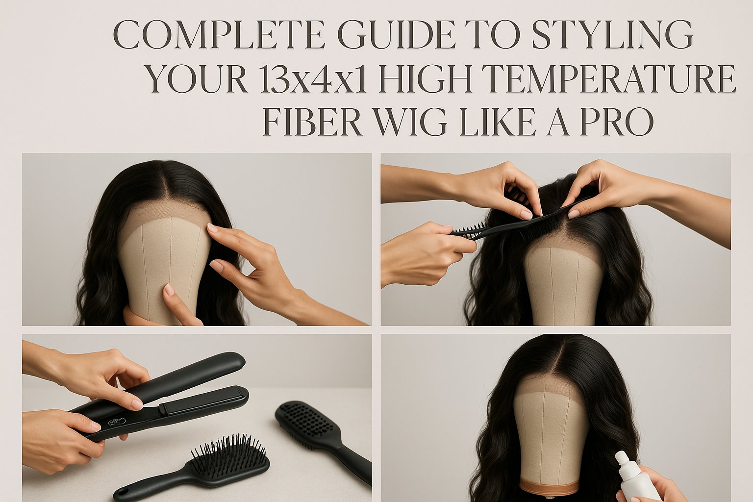 Top 5 Trending Hairstyles to Try with a 13x4x1 High Temp Fiber Wig