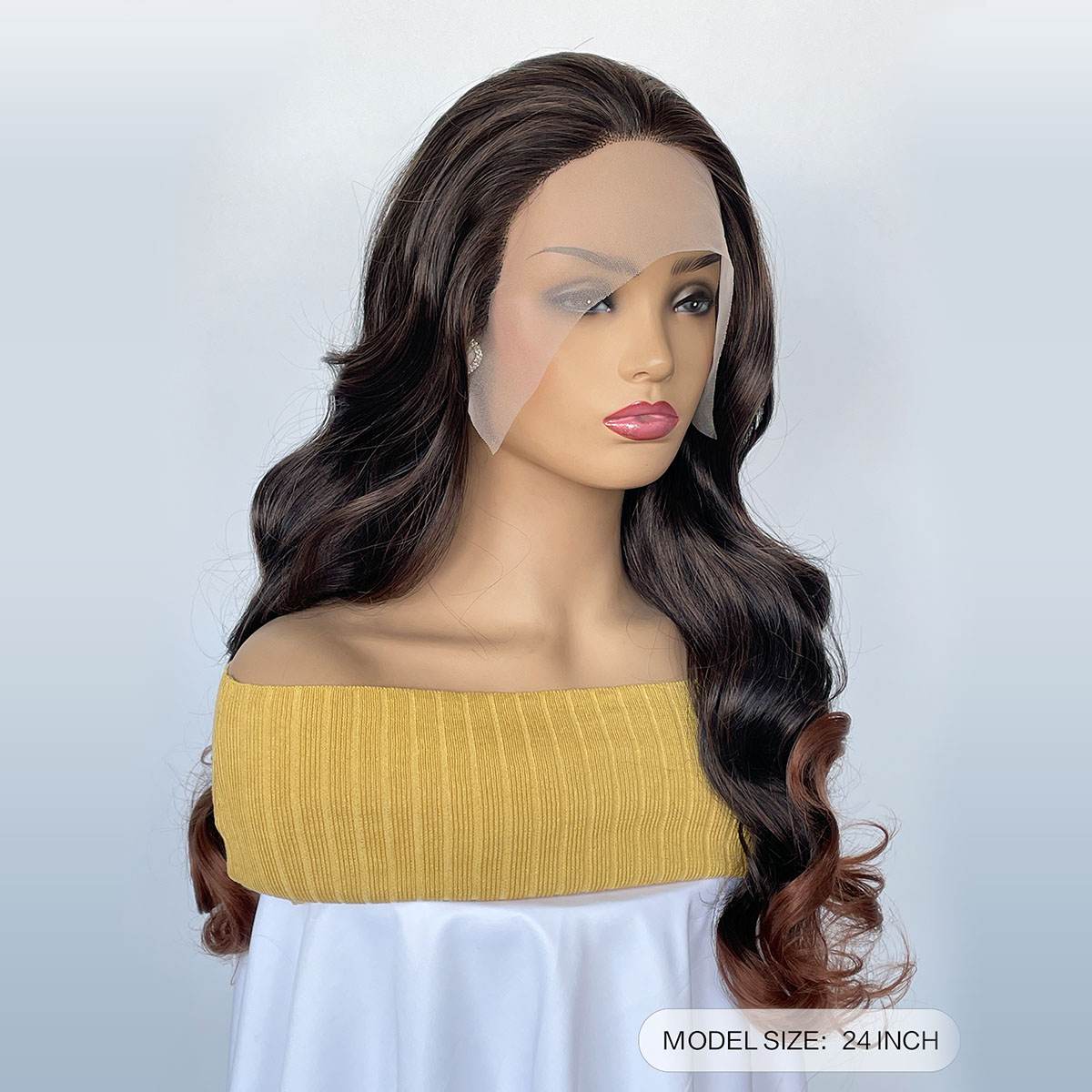 13x4x1 Factory Direct Breathable High-Temperature Synthetic Wig – Luxury Wigs