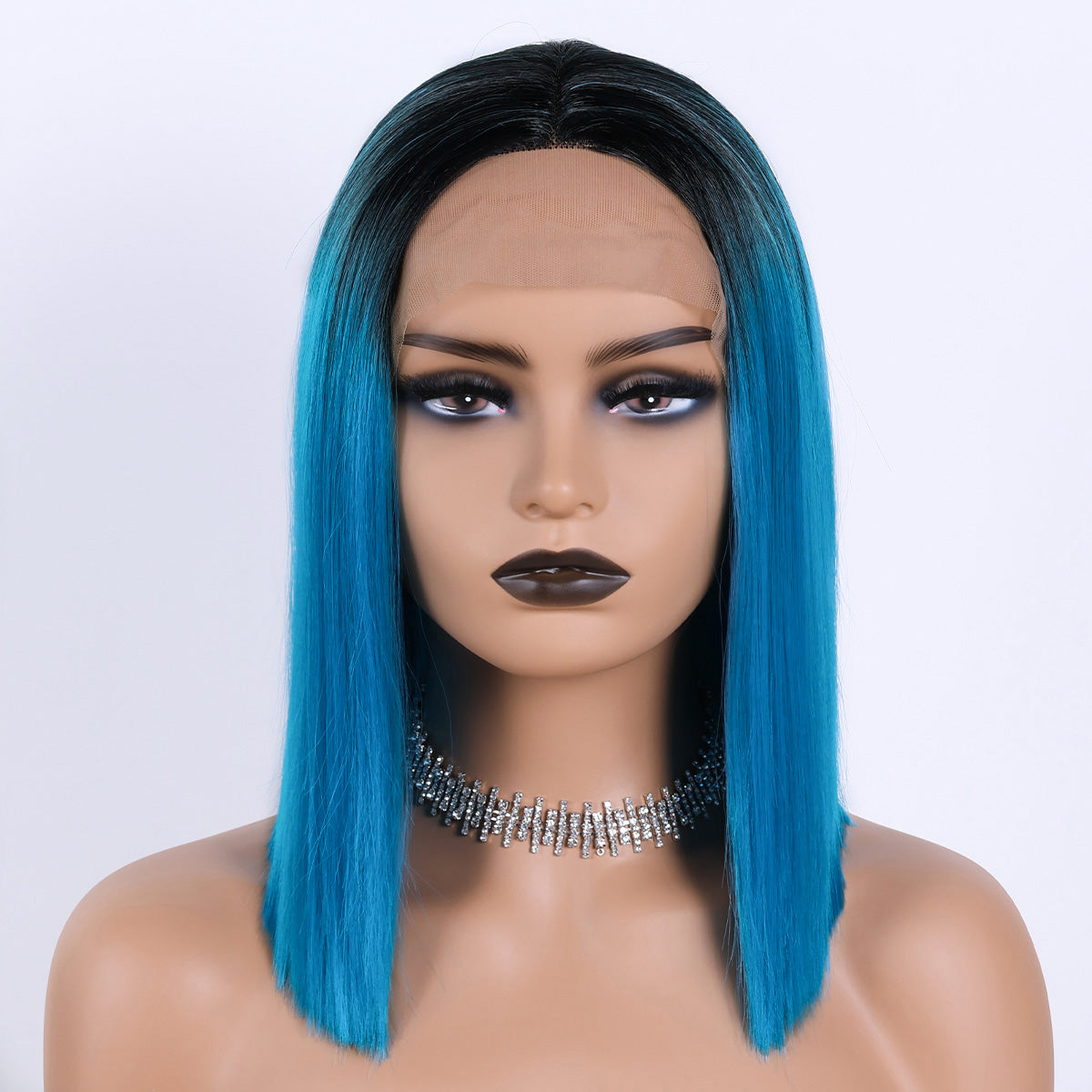 Realistic Bob Wig – Fluffy, Heat-Resistant Fibers with Multi-Color Options