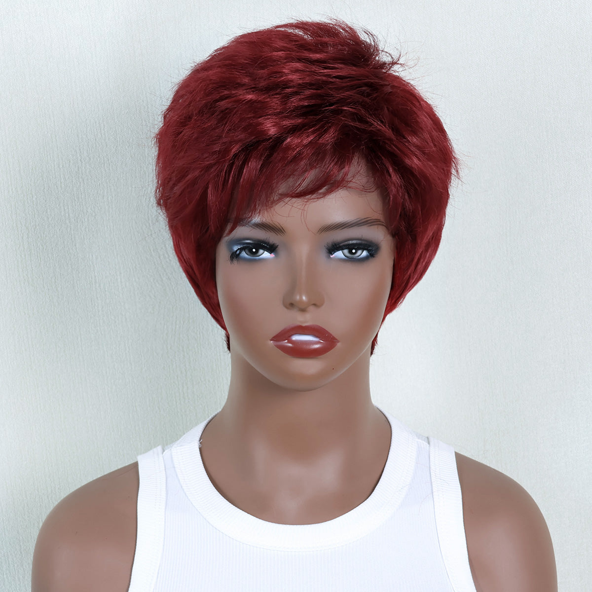 Classic Bob Wig with Fluffy Volume – Heat-Resistant Synthetic Hair