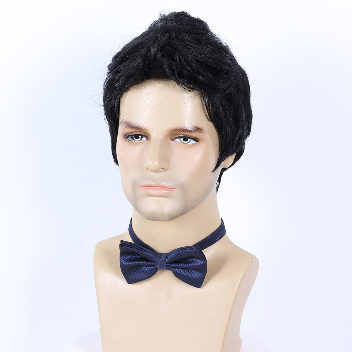 Daily Comfort Men's Wig – Heat-Friendly Synthetic Hair, Effortless Styling