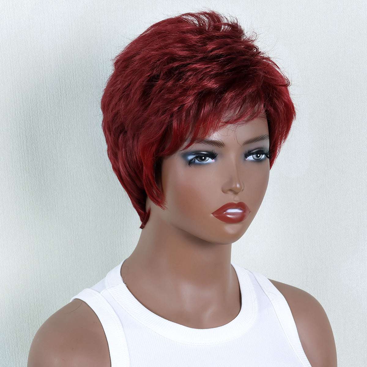 Classic Bob Wig with Fluffy Volume – Heat-Resistant Synthetic Hair