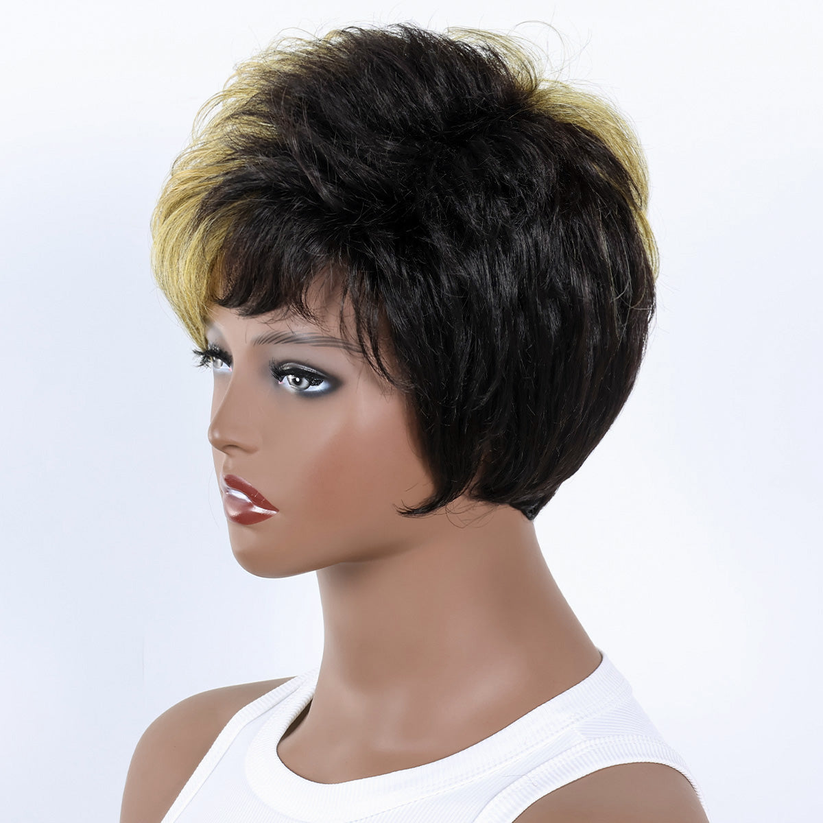 Beginner-Friendly Short Bob Wigs Super Heat-Resistant Synthetic Hair, Wholesale Deals