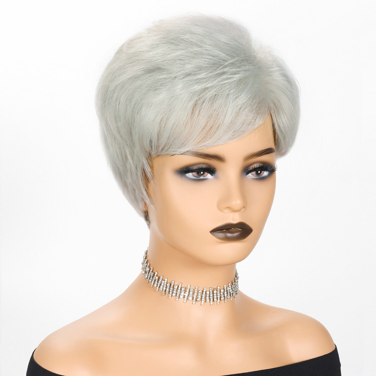 Multi-Color Fluffy Wig Bob - Premium Heat-Resistant Synthetic Hair for Styling