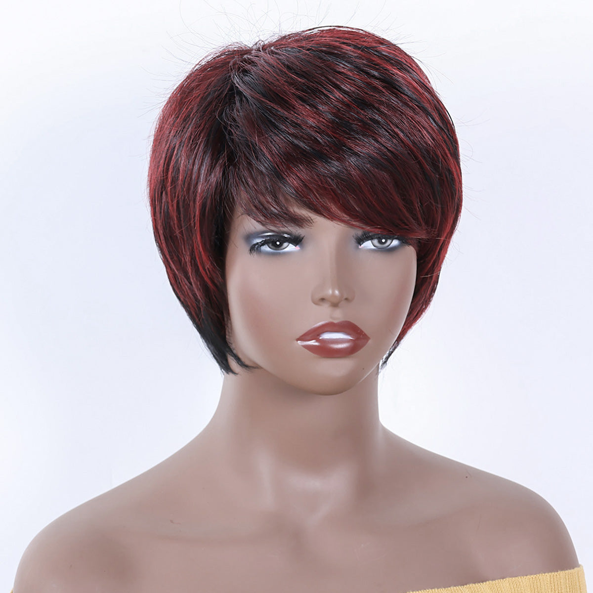 Colorful Bob Wig – Fluffy, Soft, Heat-Safe Synthetic Design