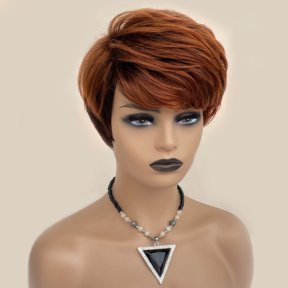 Short Fluffy Bob Wig – Natural Look, Heat-Safe Synthetic Strands