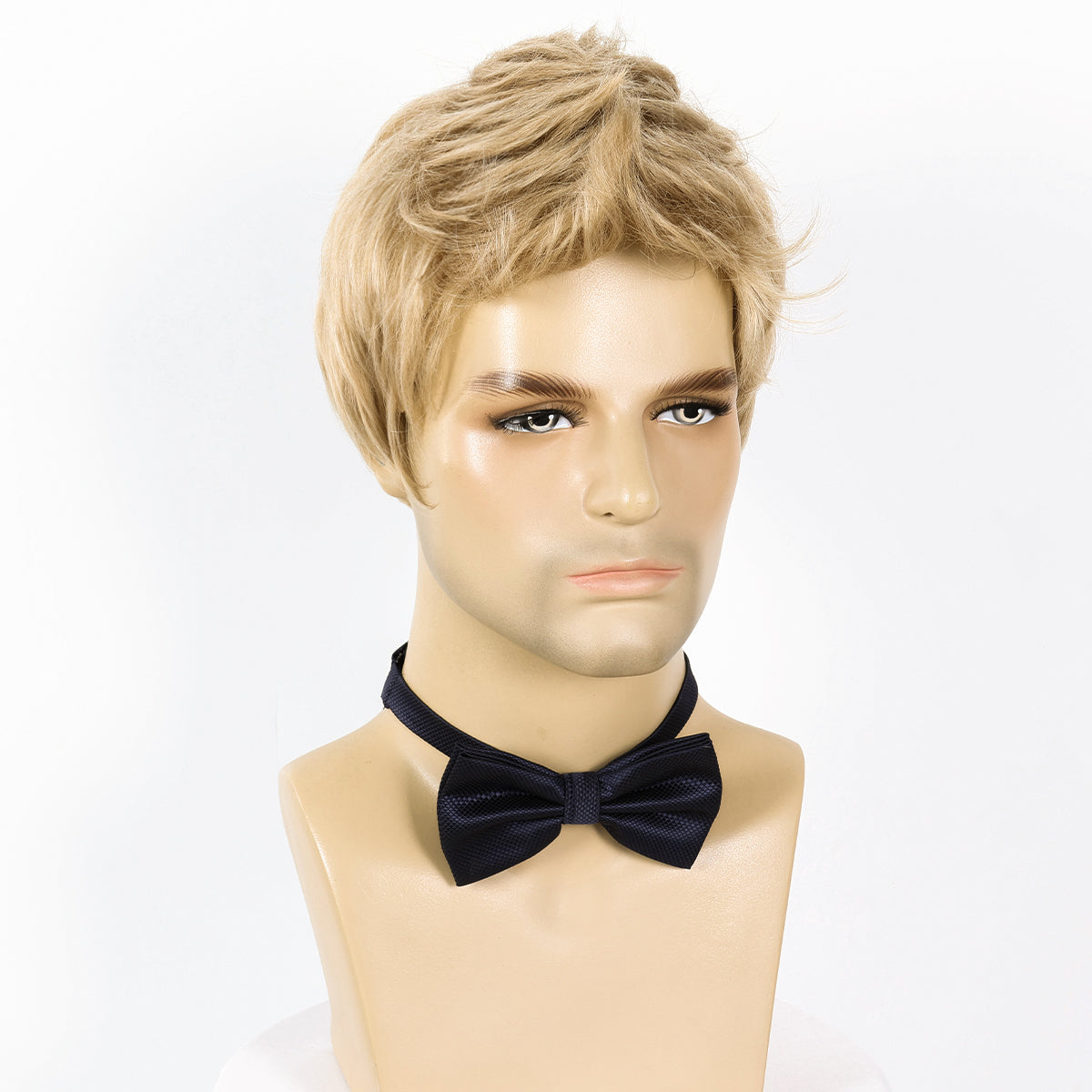 Daily Comfort Men's Wig – Heat-Friendly Synthetic Hair, Effortless Styling