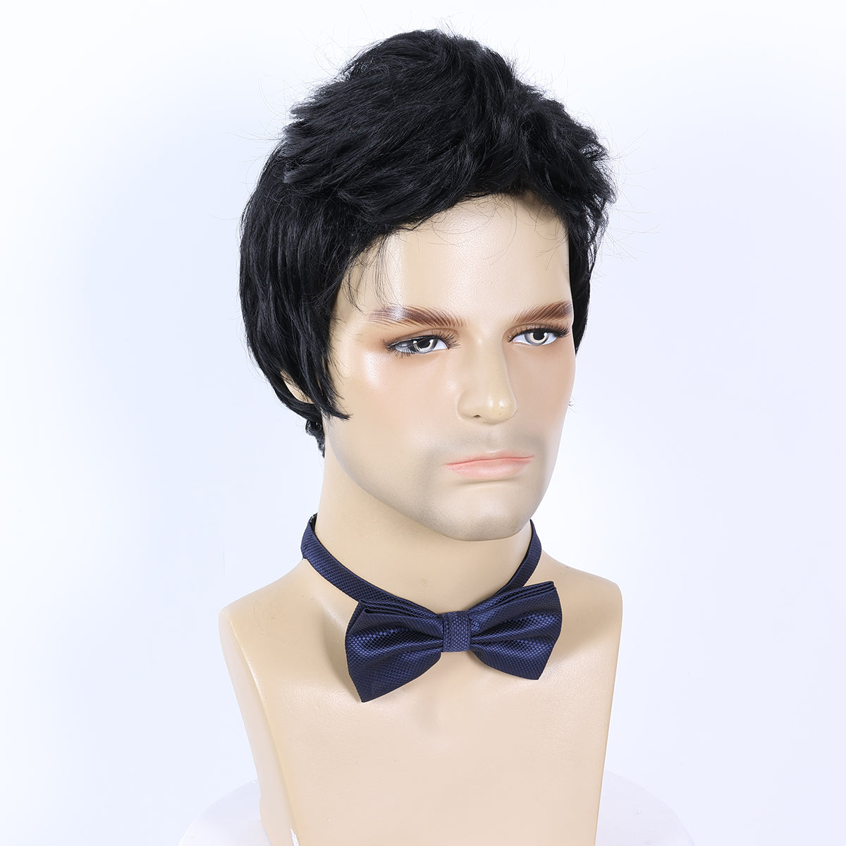 Daily Comfort Men's Wig – Heat-Friendly Synthetic Hair, Effortless Styling