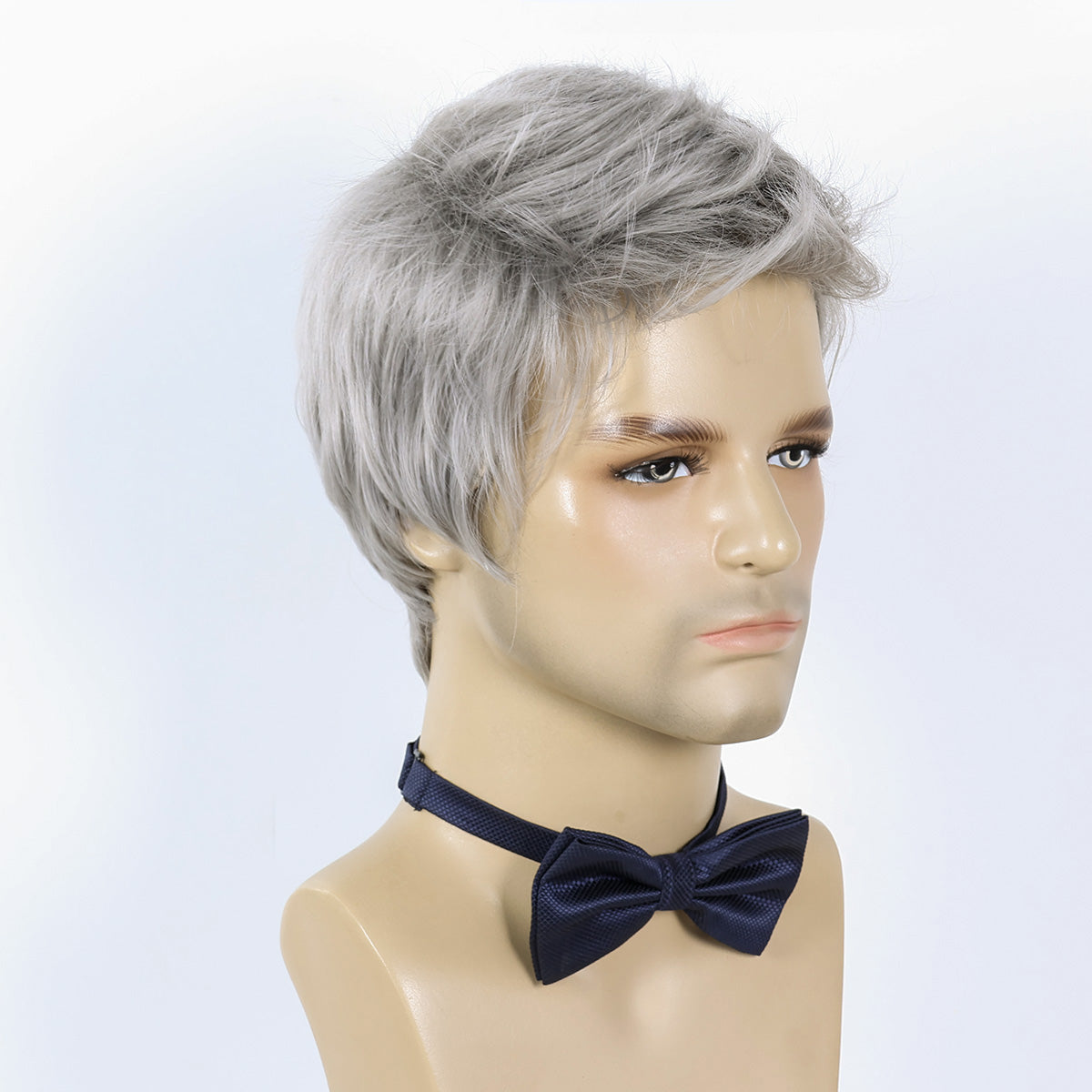 Daily Comfort Men's Wig – Heat-Friendly Synthetic Hair, Effortless Styling