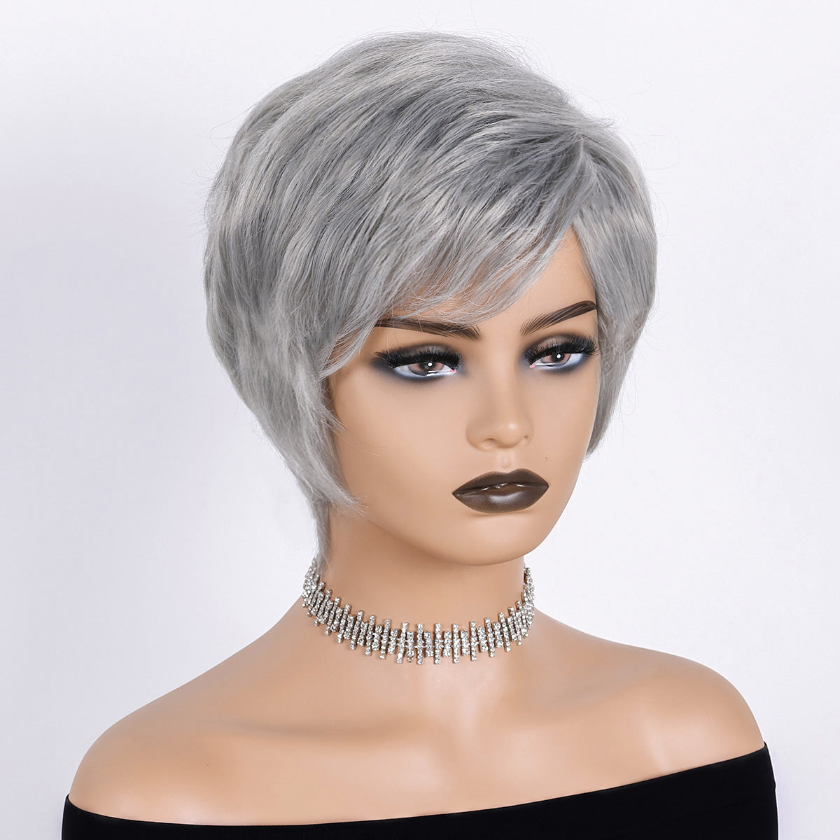 Manufacturer Direct Short Bob Wigs with Super Heat-Resistant Synthetic Hair  Suitable For Daily Party And Festival Wear