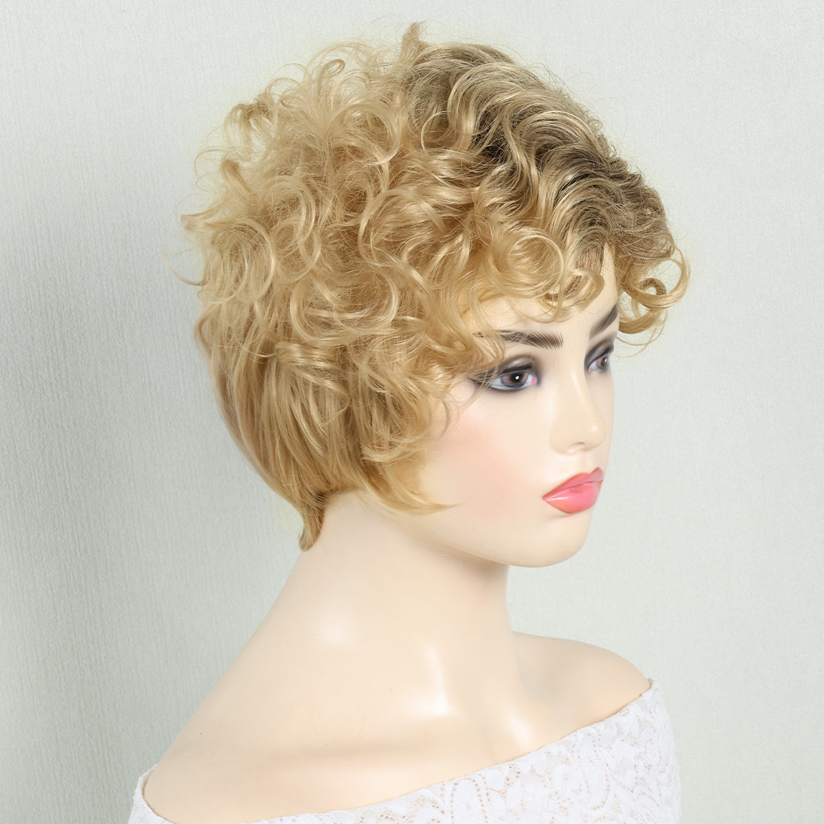 Super Heat-Resistant Synthetic Hair Short Bob Wigs for Beginners
