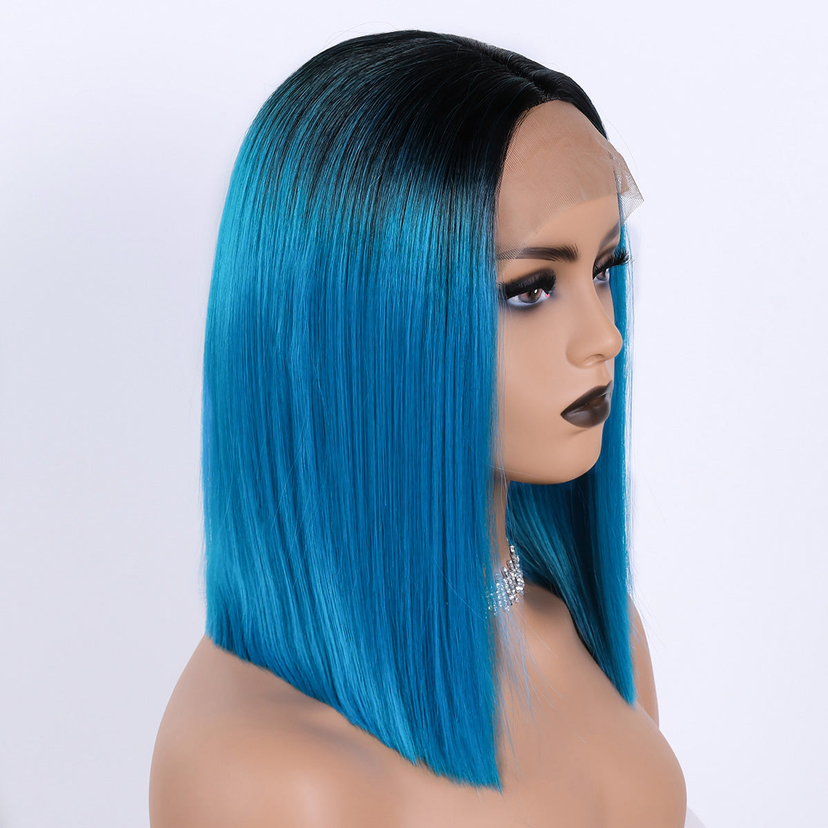 Realistic Bob Wig – Fluffy, Heat-Resistant Fibers with Multi-Color Options