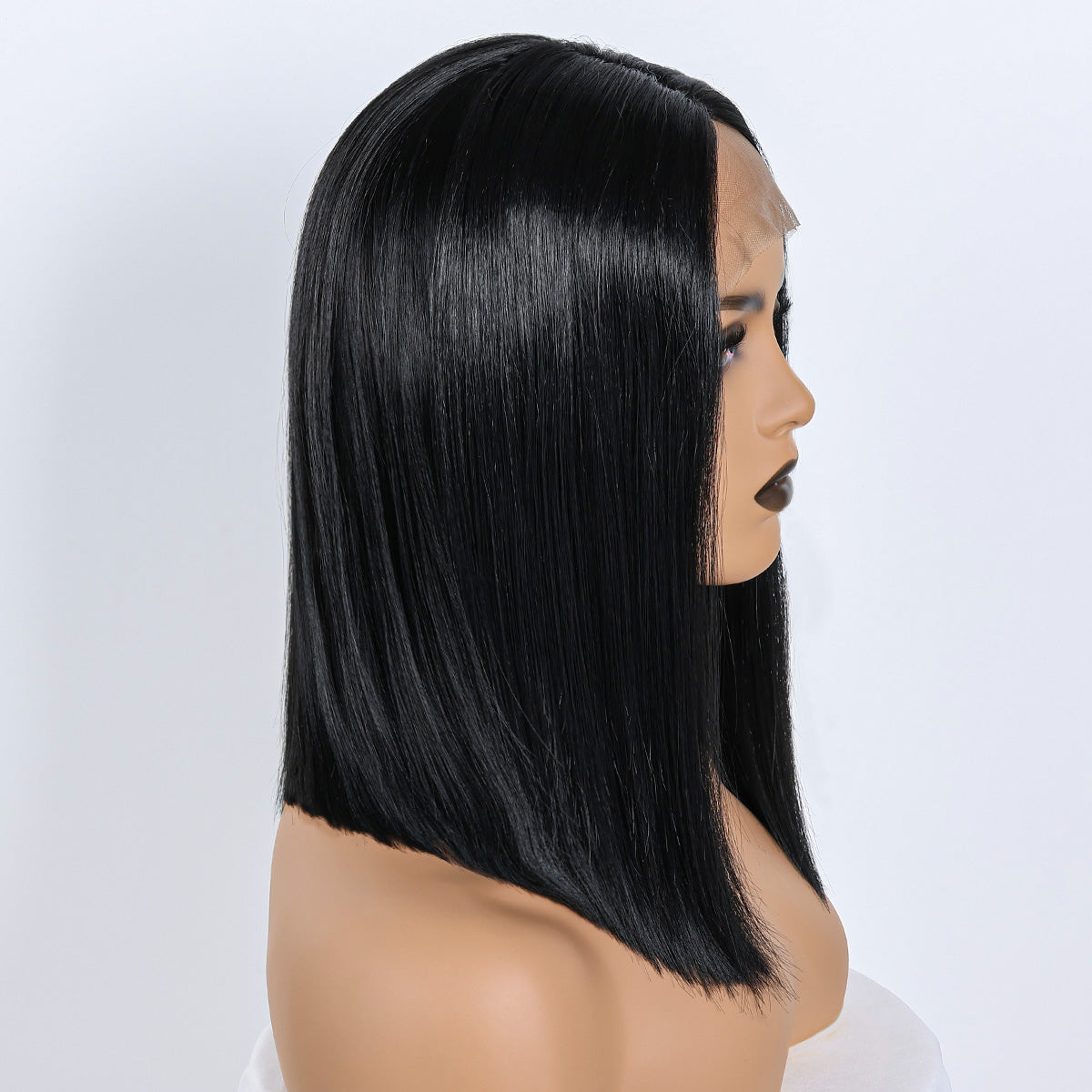 Realistic Bob Wig – Fluffy, Heat-Resistant Fibers with Multi-Color Options