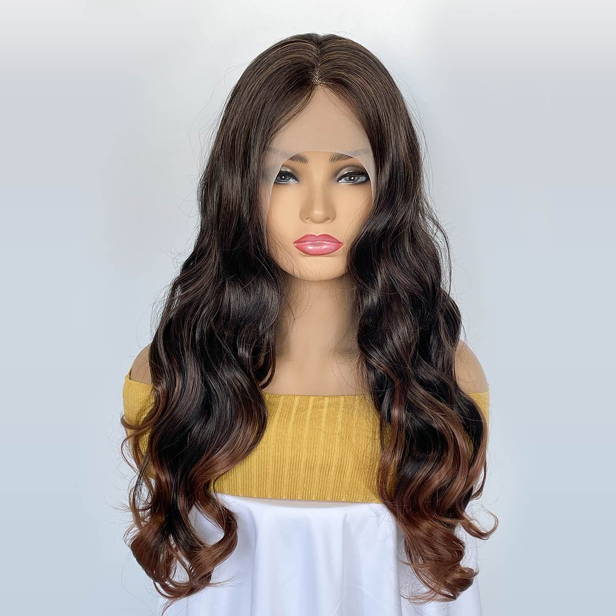 13x4x1 Factory Direct Breathable High-Temperature Synthetic Wig – Luxury Wigs