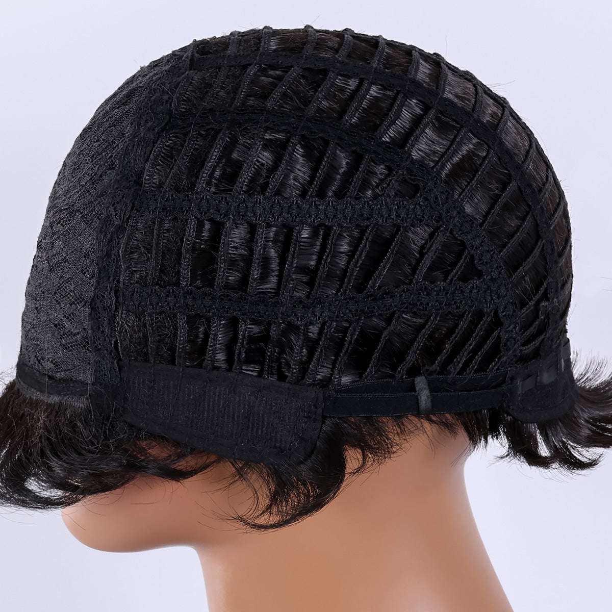 Trendy Fluffy Bob Wig – Realistic, Colorful, and Heat-Safe