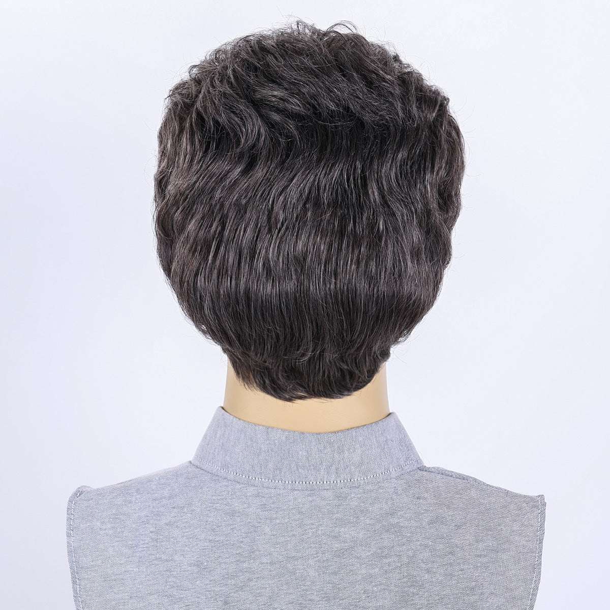 Easy Wear Men's Wig – Heat-Defiant Synthetic Material, Low Maintenance