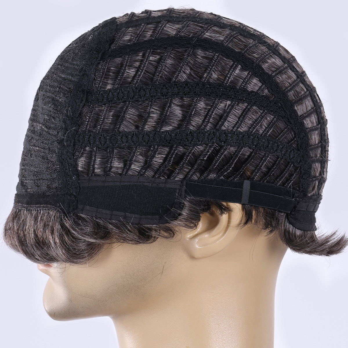Easy Wear Men's Wig – Heat-Defiant Synthetic Material, Low Maintenance