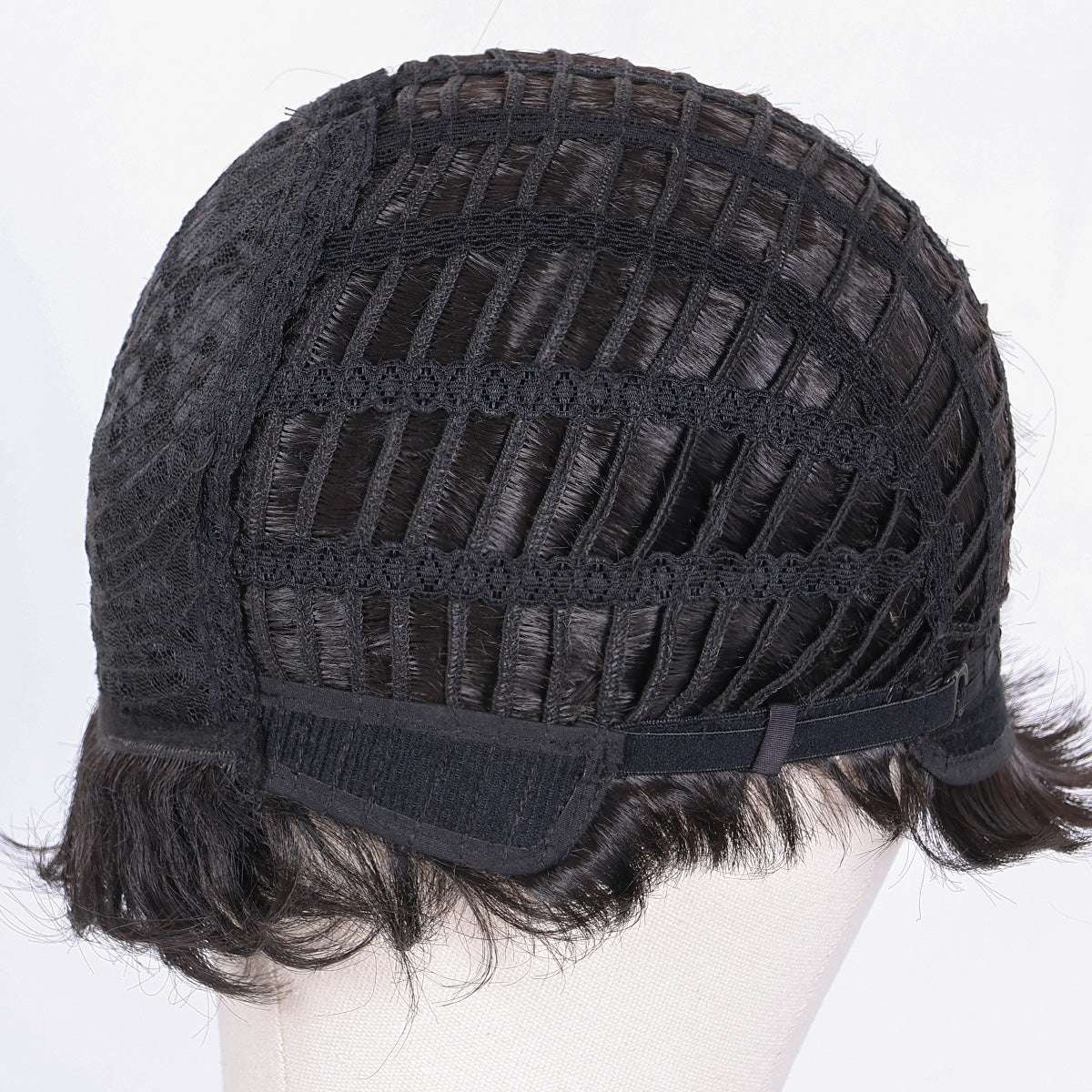 Modern Classic Men's Wig – Heat-Resistant Synthetic Hair, Simple Styling