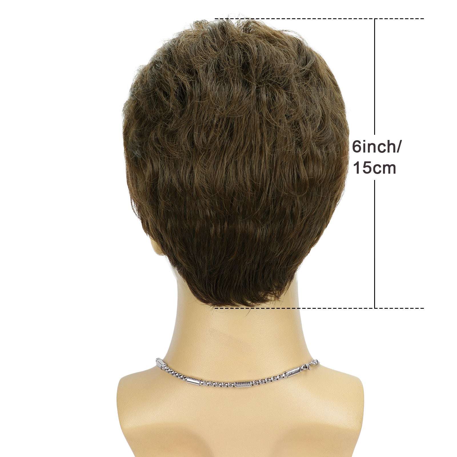 Tangle-Free Men's Wig – Durable Heat-Resistant Synthetic Hair