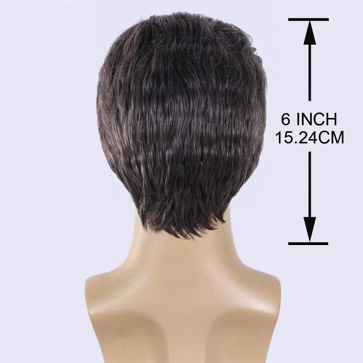 Easy Wear Men's Wig – Heat-Defiant Synthetic Material, Low Maintenance