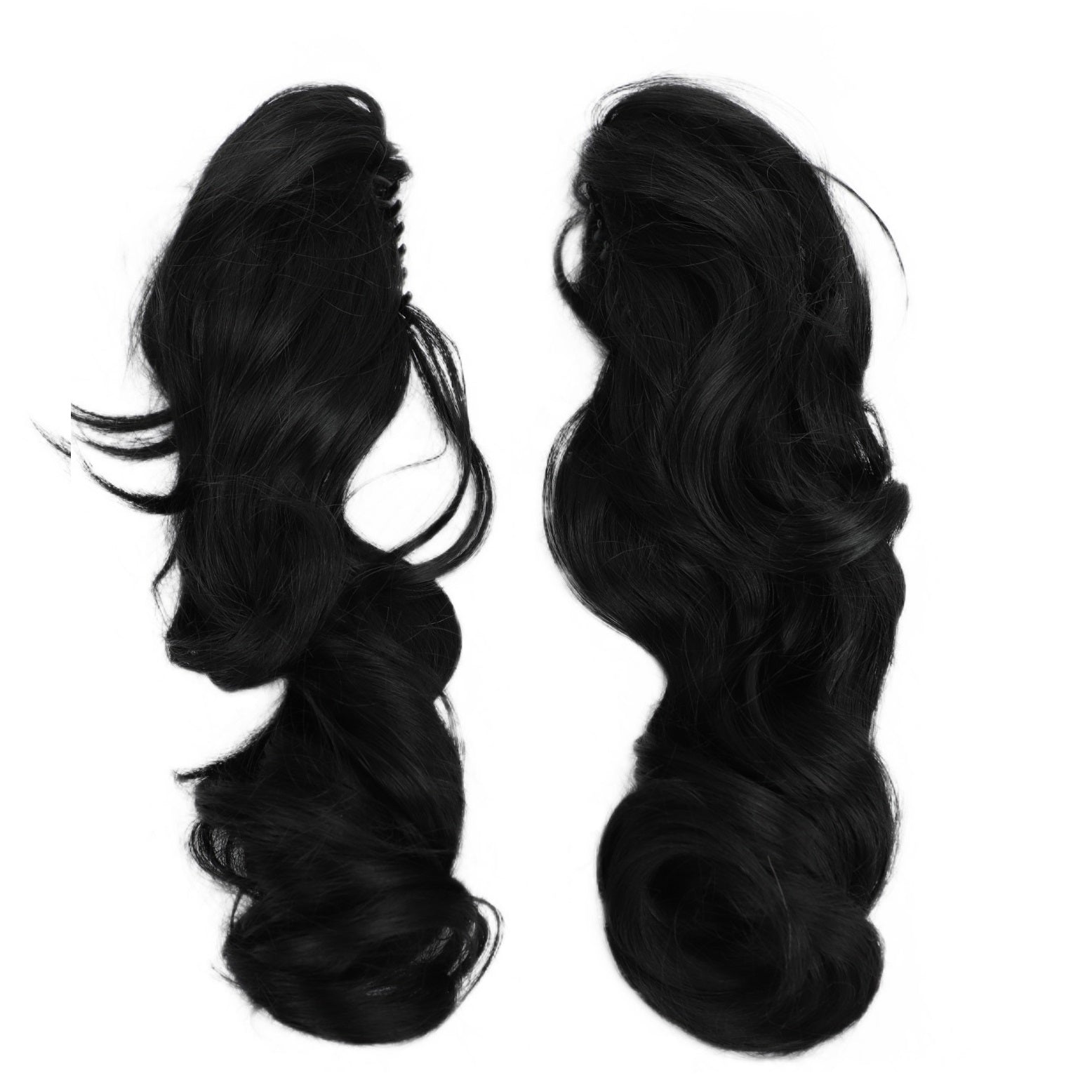 Chic Anime-Inspired Cosplay Wig for Women - Heat Resistant, Curly Ponytail with Bangs in Pink, Black, Blue, Blonde, Brown, Red | Perfect for Halloween & Costume Parties, Colorful, Double Clip, Daily Wear