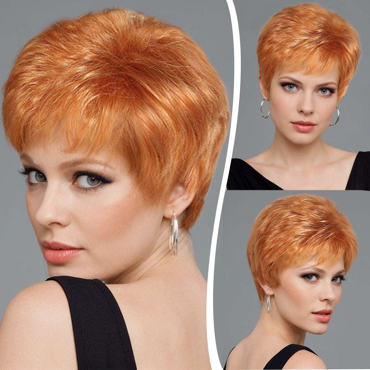 Fluffy Bob Wig – Heat-Resistant Synthetic Hair in Vibrant Colors