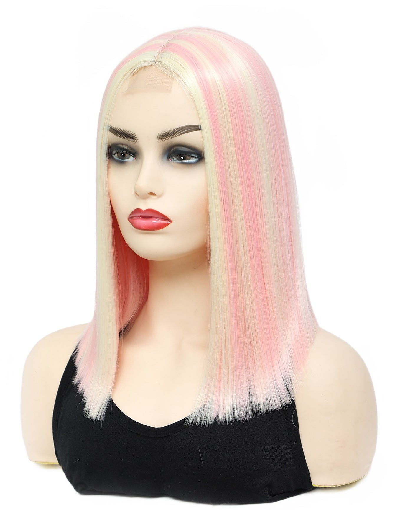 Women's bobo Short Best - selling in 2025 High-Temperature Fiber Synthetic Wigs for Women Girls Daily Wear Party Cosplay Halloween Costume Music Festival Pride Month