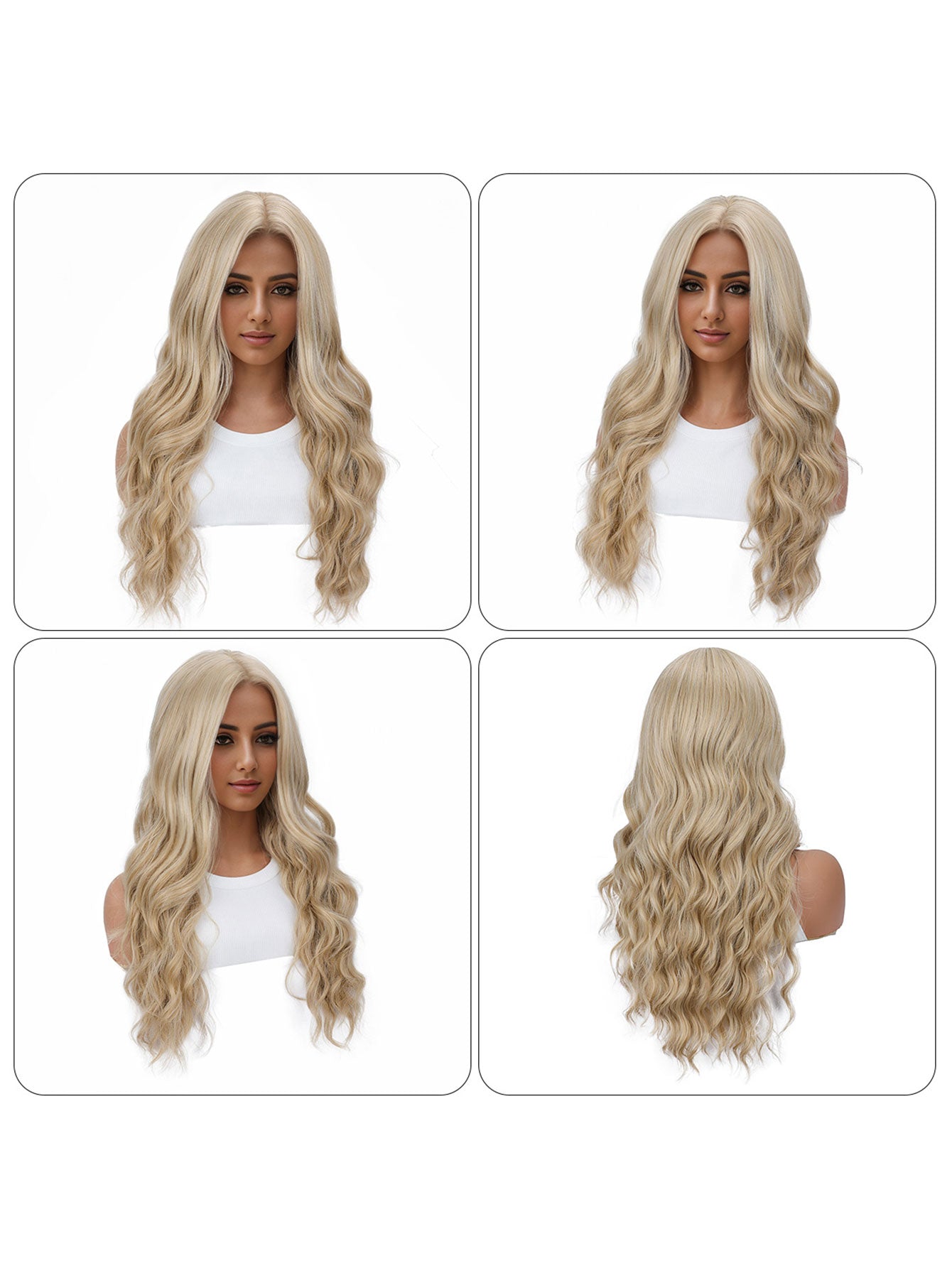 Heat-Resistant U-Type Lace Wig – Wholesale & Retail, Simulation Hairline, Comfort Fit