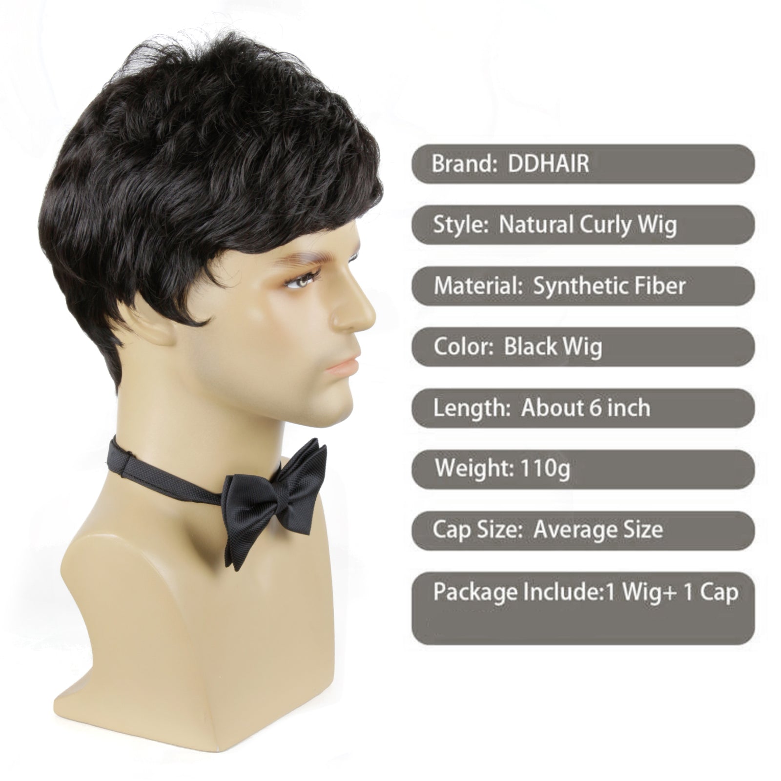 Heat-Resistant Synthetic Wig: Perfect for Work and Social Events