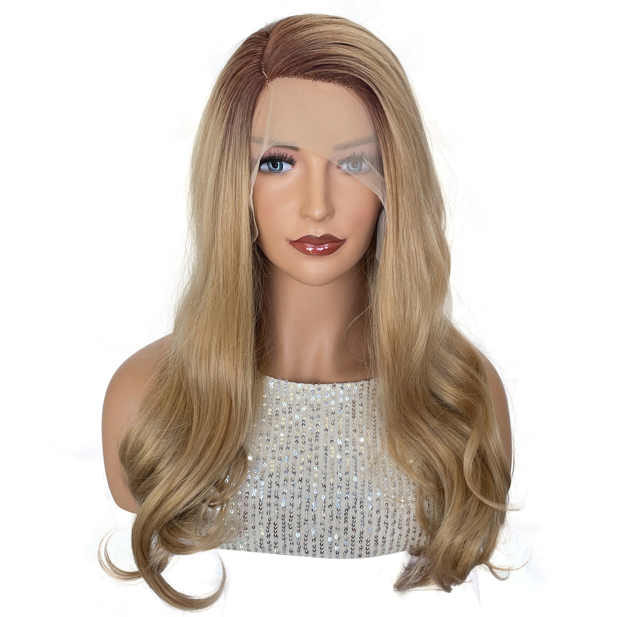 Wholesale 13x4 HD Lace Wig – Heat-Safe Fiber, Smooth & Stylish