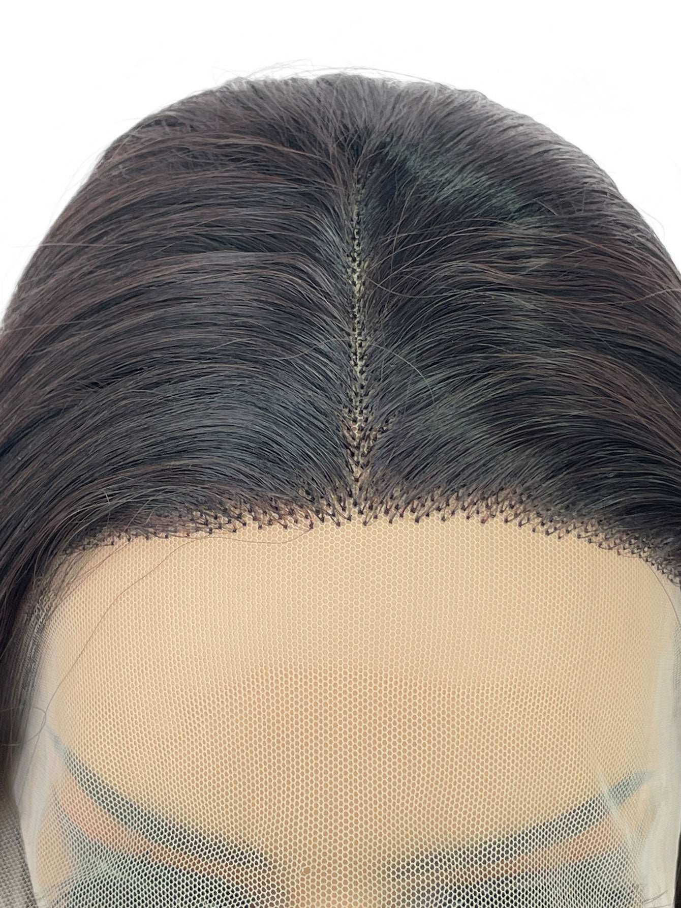 13x4x1 Lace Front Wig - Heat-Resistant Synthetic Hair, Pre-Cut, 200% Density, Wear and Go for Straight Hair