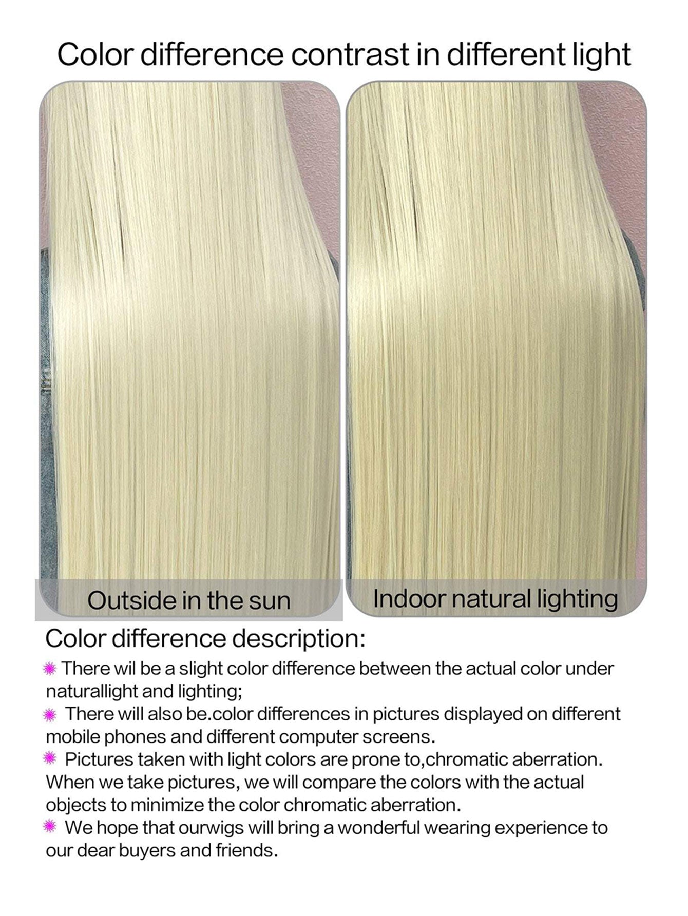 13*4*1T Partial Lace Wig 32-Inch Golden Long Straight Synthetic Wig Suitable For Daily Party And Festival Wear