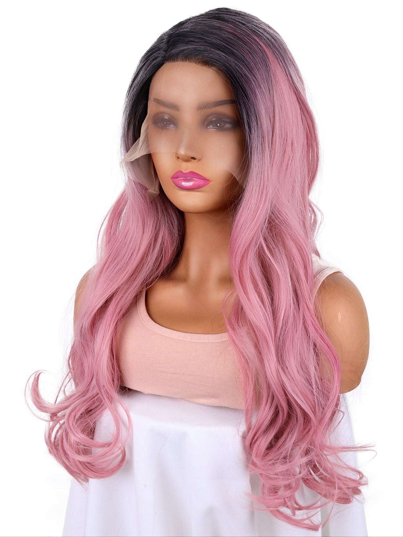 13x4 HD Lace Wig – Heat-Resistant Synthetic Fiber for Daily Wear
