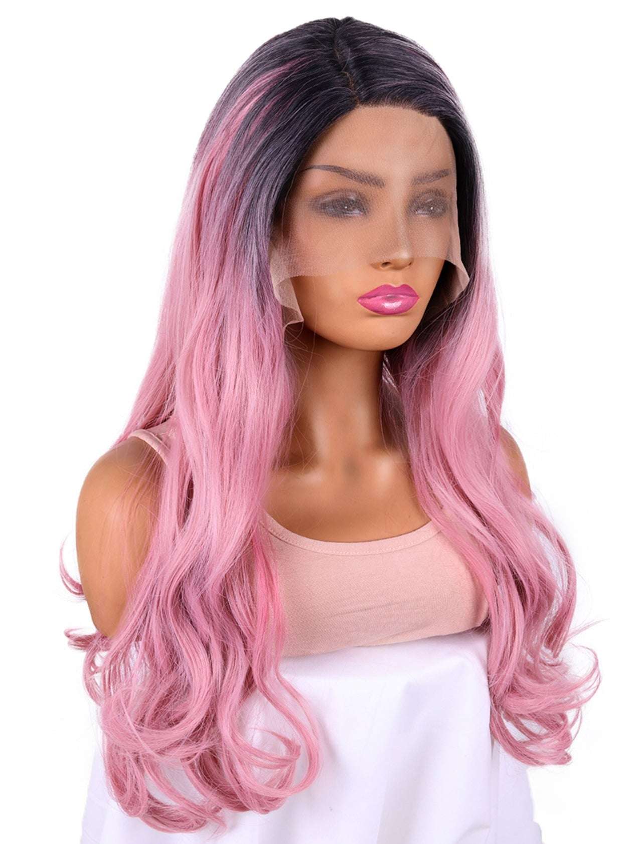 13x4 HD Lace Wig – Heat-Resistant Synthetic Fiber for Daily Wear