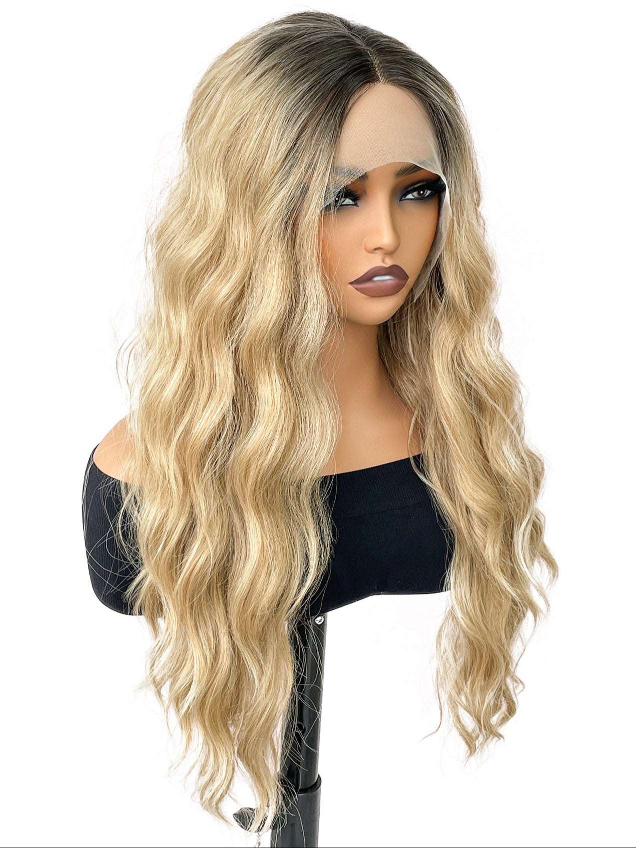 Affordable 13x4 Synthetic Lace Wig – Natural Look, Direct Supply