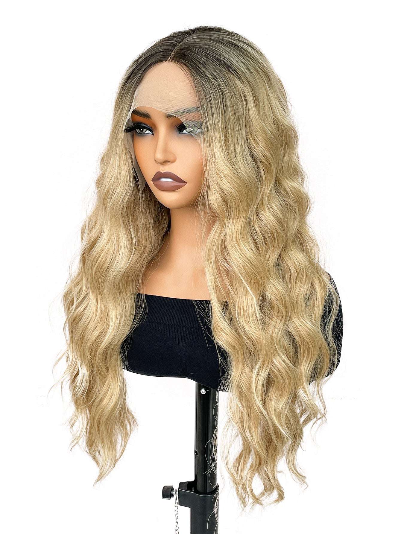 Affordable 13x4 Synthetic Lace Wig – Natural Look, Direct Supply