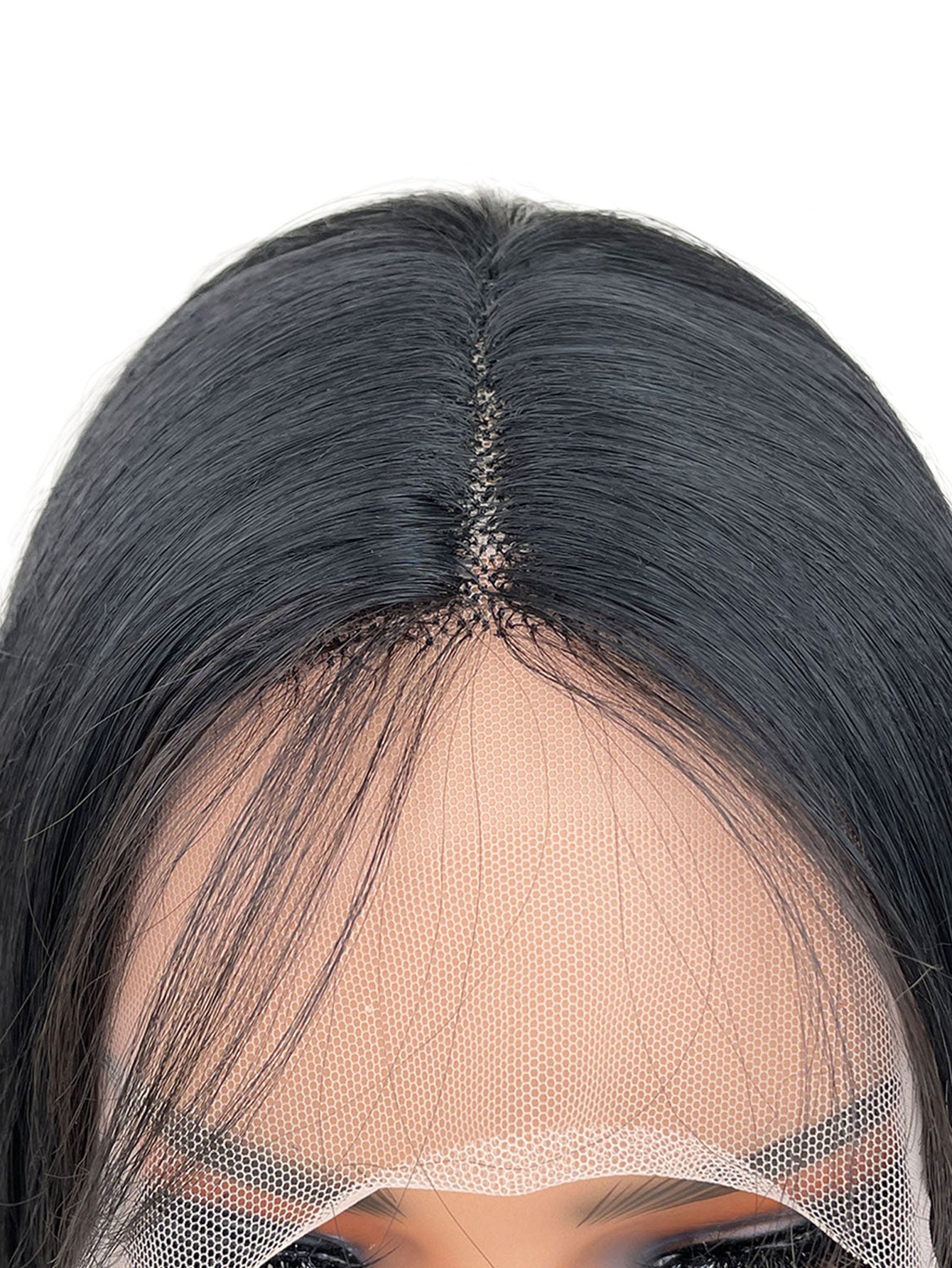 13*4*1 Fluffy, heat - resistant synthetic realistic hair HD Lace Front Super Long Straight strands multiple colors to choose from