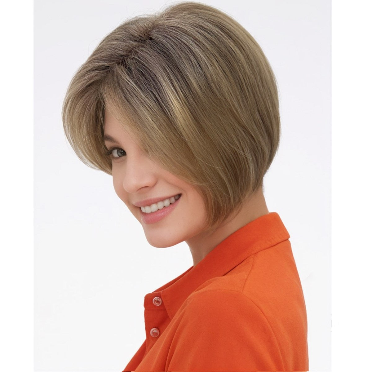 Women's Blonde Bob Wigs Short Curly Synthetic Wig for a Youthful Look
