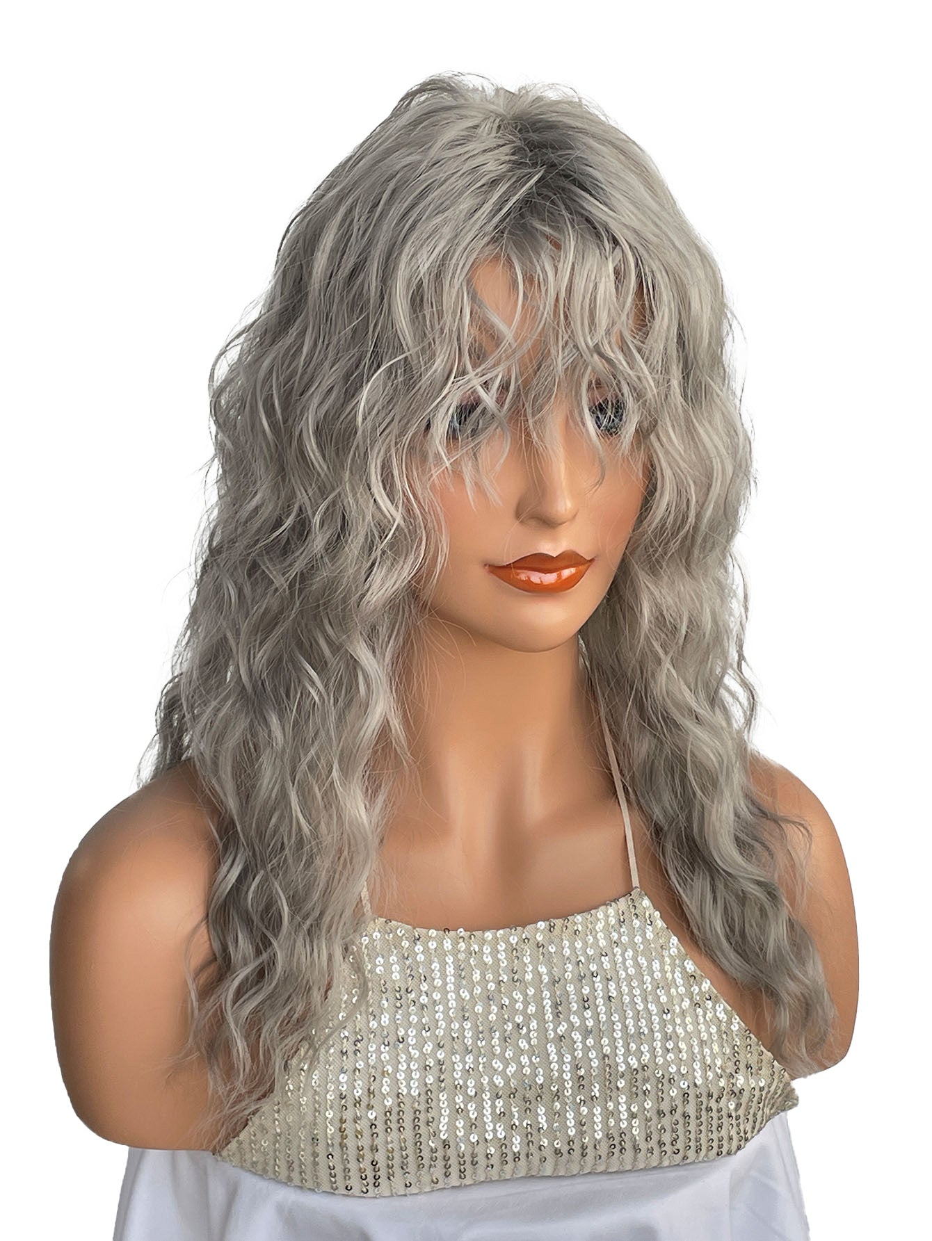 Wholesale & Retail Heat-Resistant Synthetic Fiber Wig – Multiple Color Options