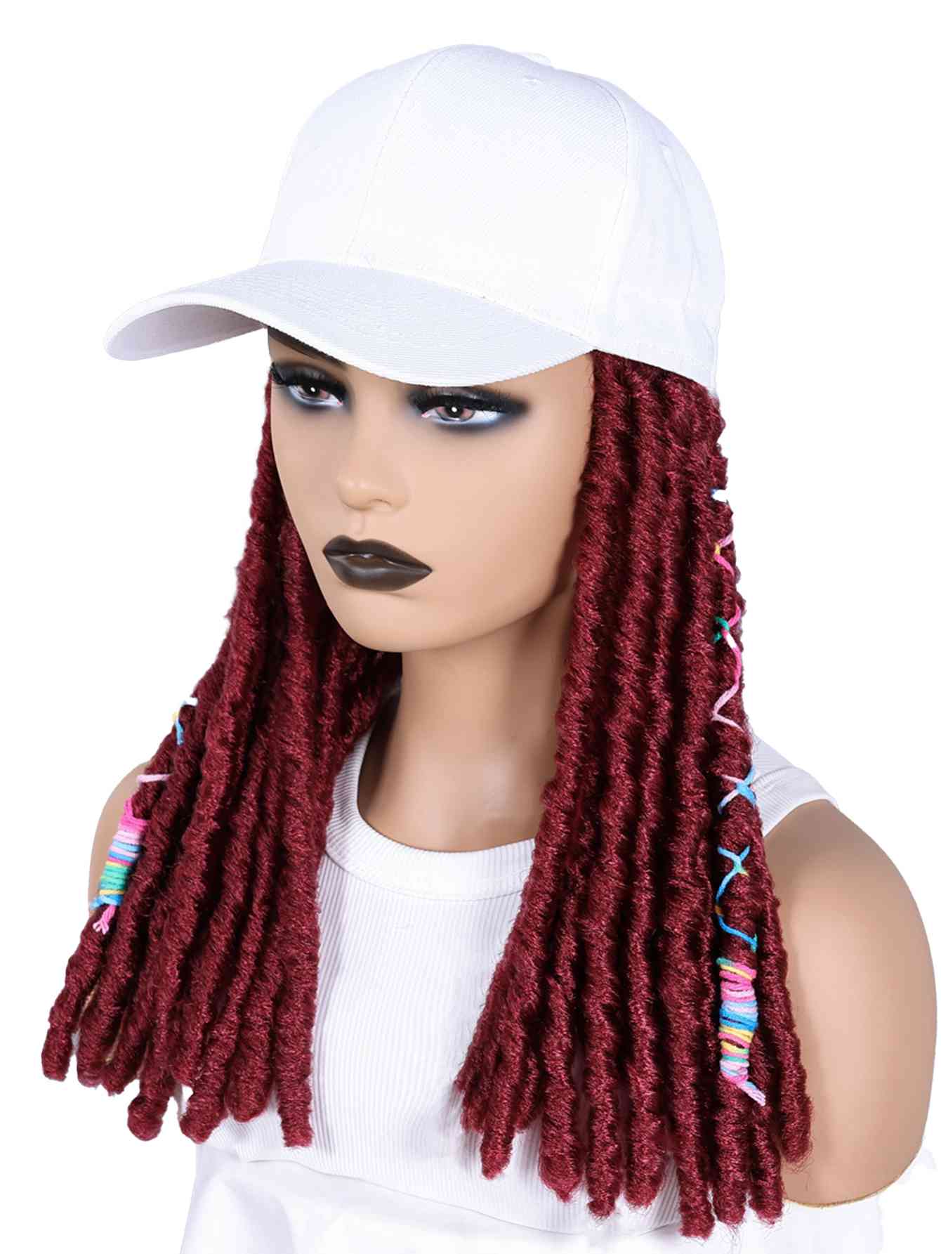 Colorful Braid Hat Wig – Festival-Ready, Beginner-Friendly, Factory Price