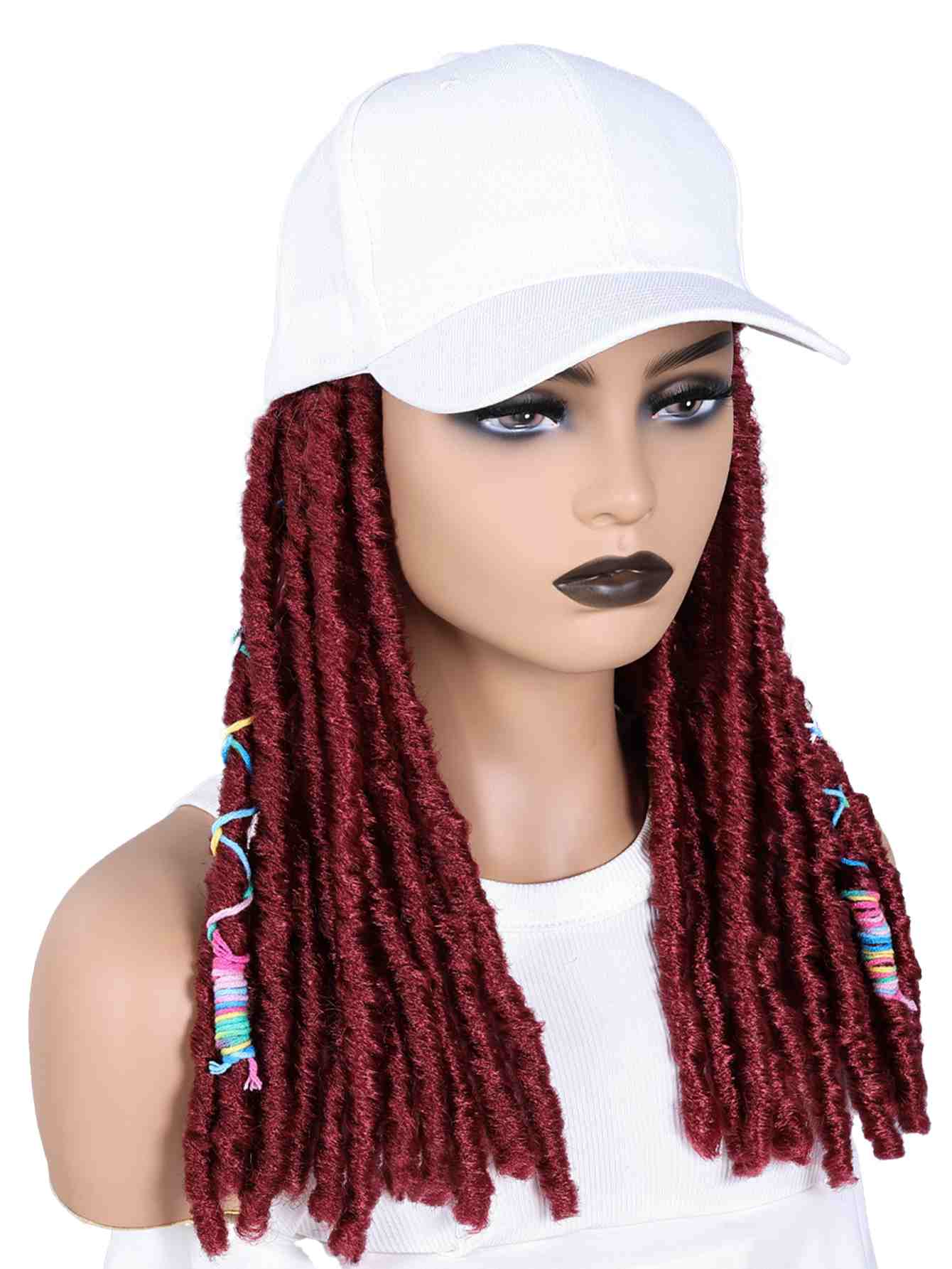 Colorful Braid Hat Wig – Festival-Ready, Beginner-Friendly, Factory Price