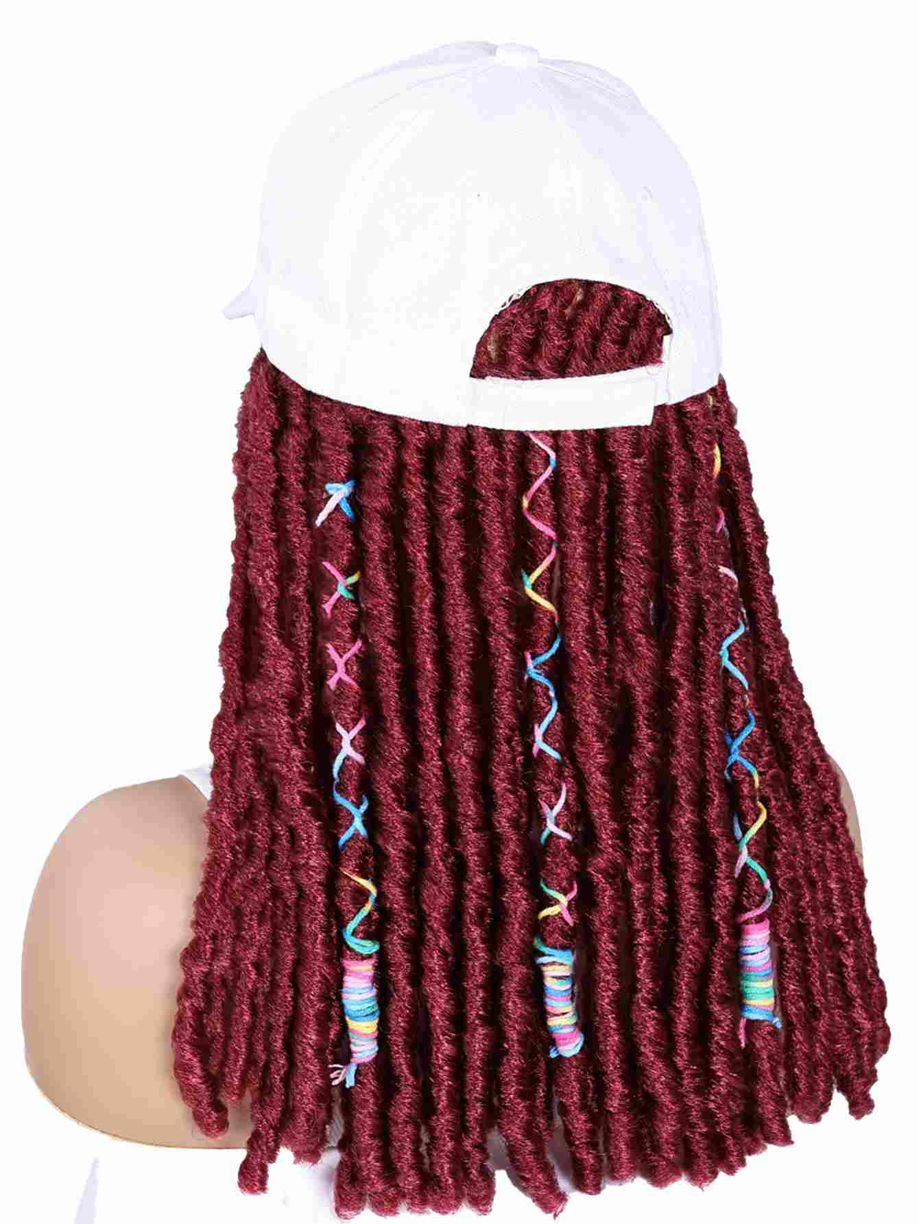 Colorful Braid Hat Wig – Festival-Ready, Beginner-Friendly, Factory Price