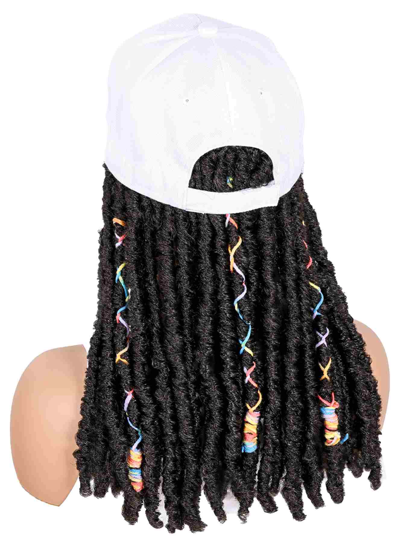 Colorful Braid Hat Wig – Festival-Ready, Beginner-Friendly, Factory Price