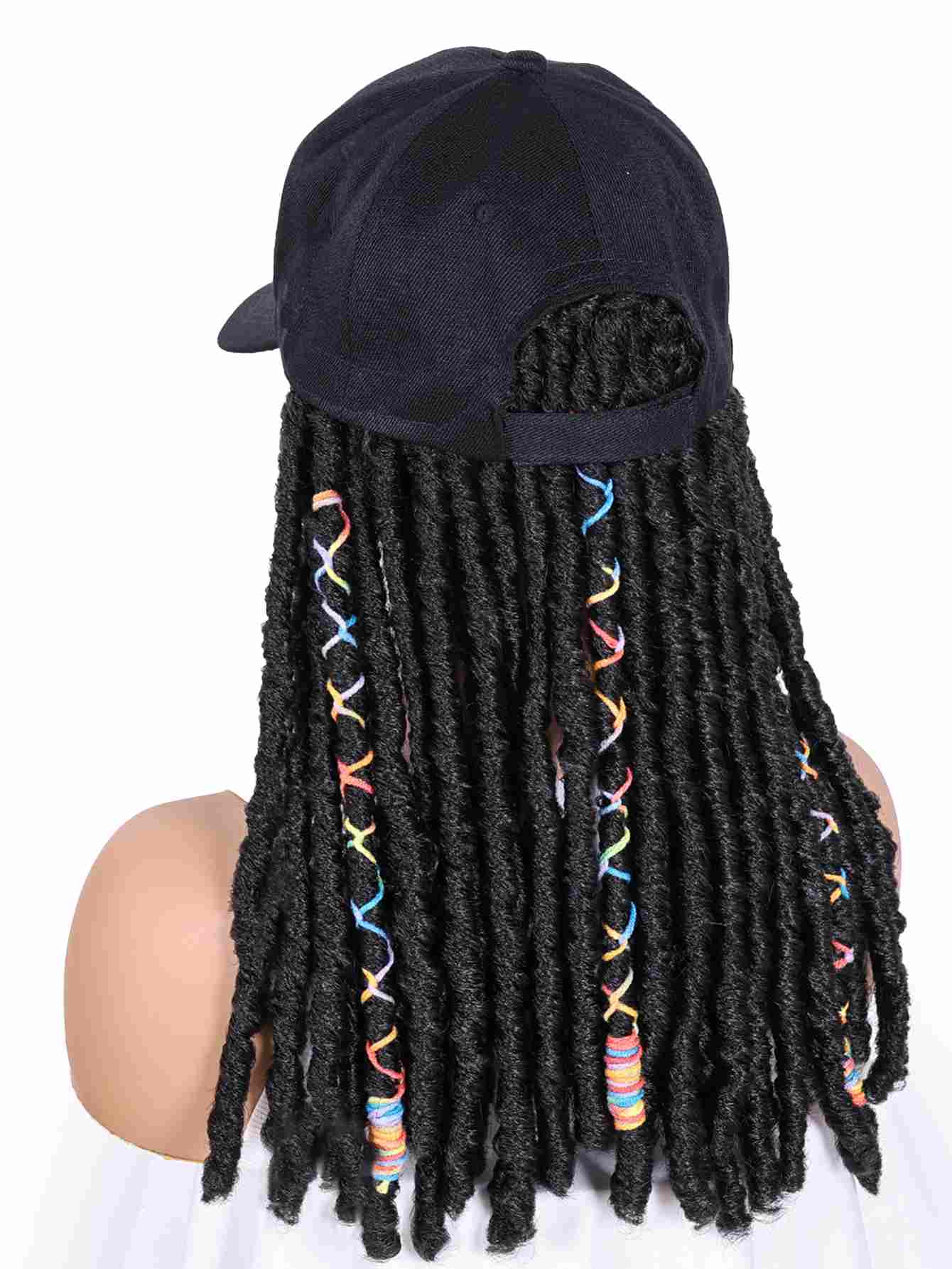Colorful Braid Hat Wig – Festival-Ready, Beginner-Friendly, Factory Price