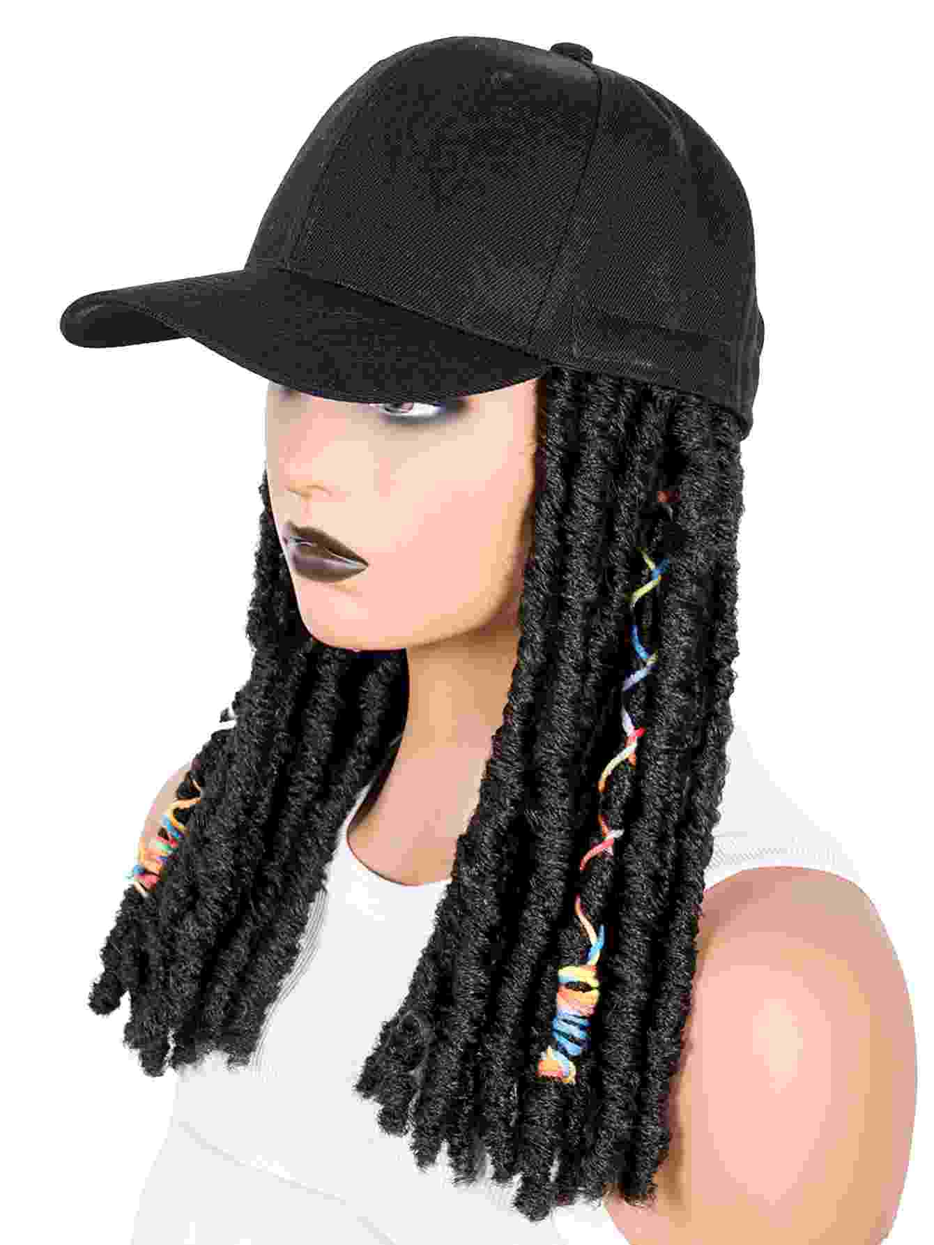 Colorful Braid Hat Wig – Festival-Ready, Beginner-Friendly, Factory Price