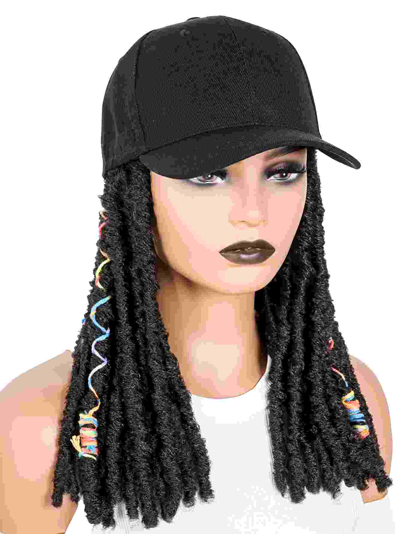 Colorful Braid Hat Wig – Festival-Ready, Beginner-Friendly, Factory Price