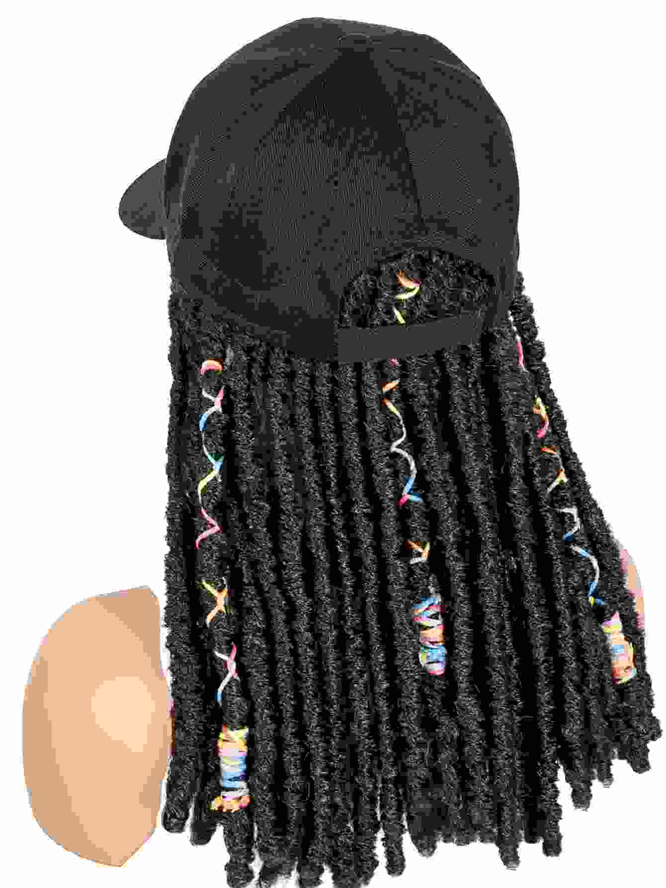 Colorful Braid Hat Wig – Festival-Ready, Beginner-Friendly, Factory Price