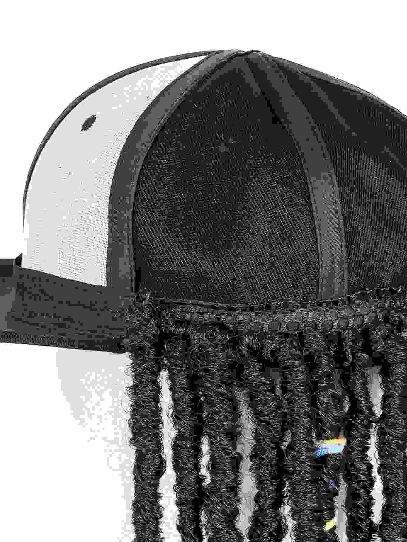 Colorful Braid Hat Wig – Festival-Ready, Beginner-Friendly, Factory Price