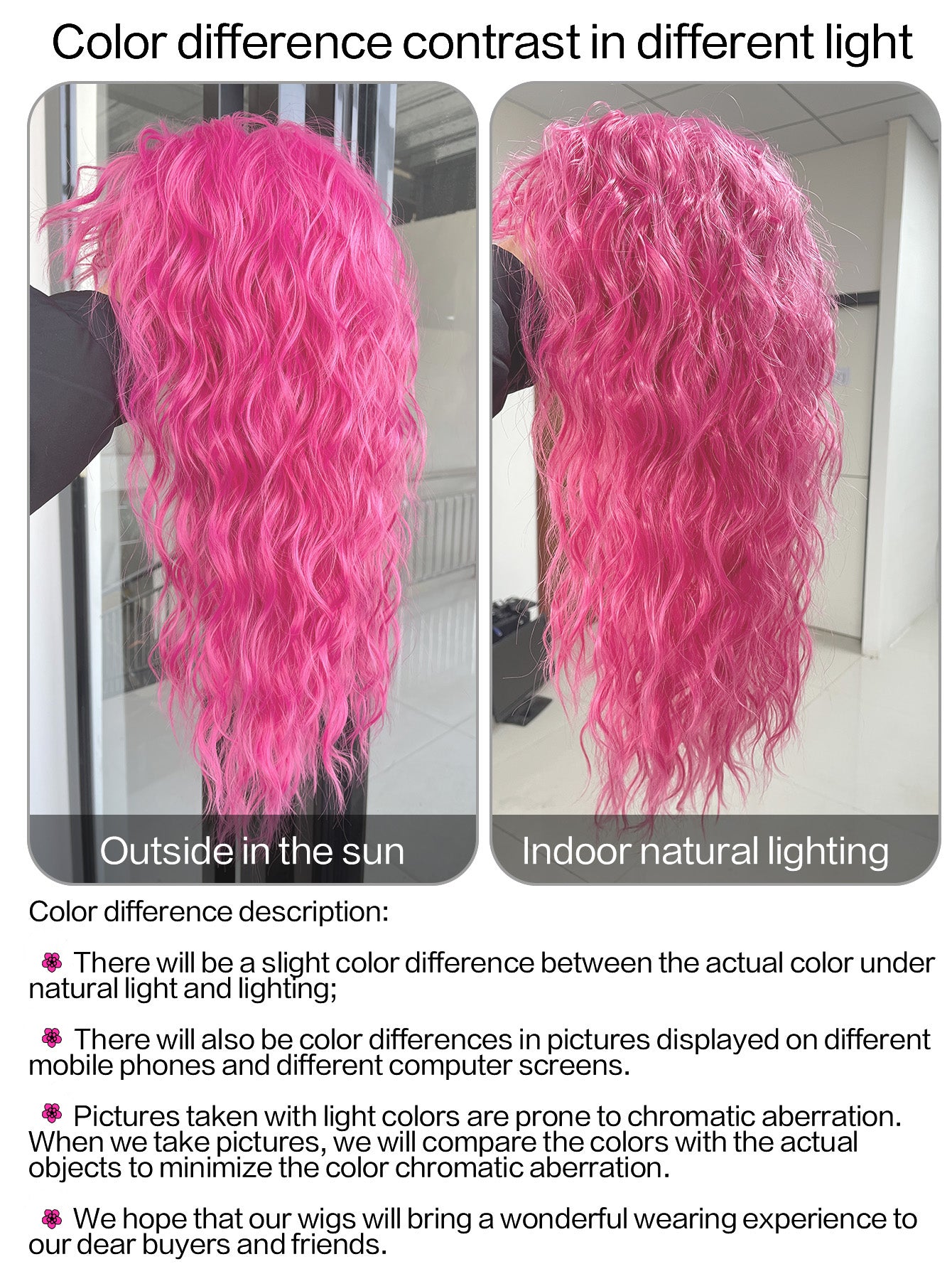 Wholesale & Retail Heat-Resistant Synthetic Fiber Wig – Multiple Color Options