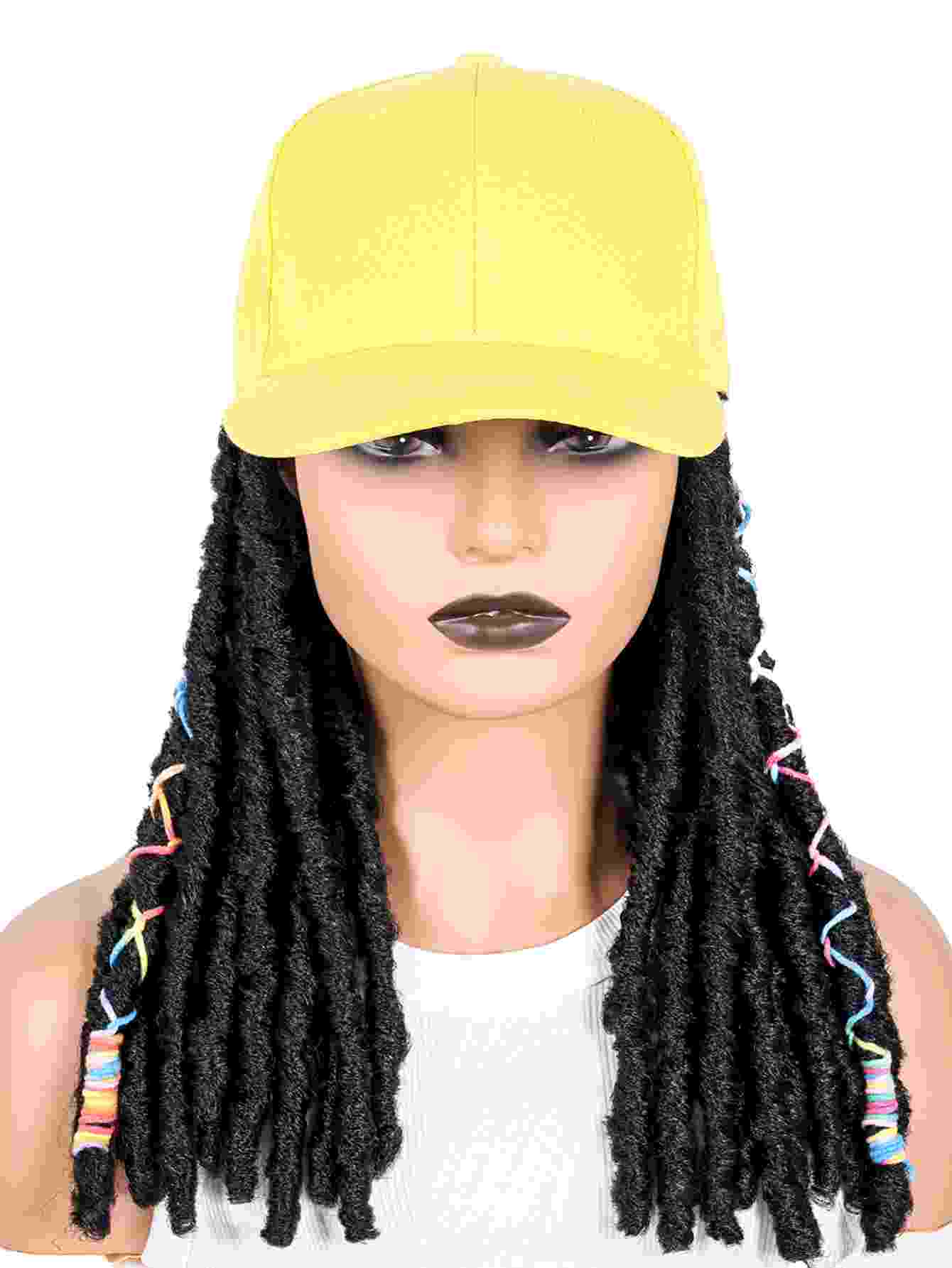 Colorful Braid Hat Wig – Festival-Ready, Beginner-Friendly, Factory Price